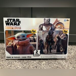 New unopened Star Wars The Mandalorian 3D Puzzle Set